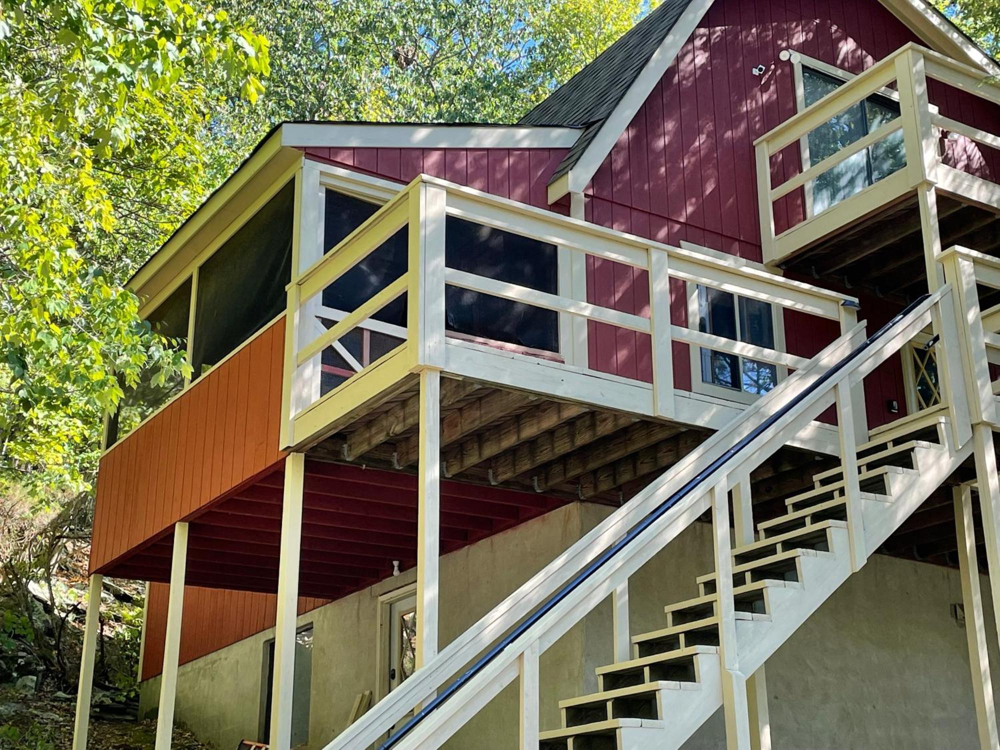 בושקיל Saw Creek Cabin - Regent Hilltop מראה חיצוני תמונה