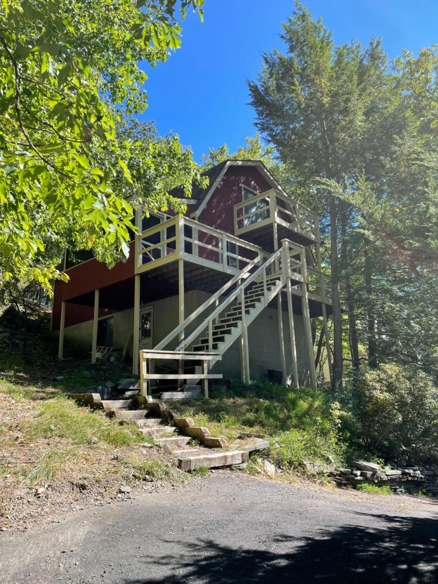 בושקיל Saw Creek Cabin - Regent Hilltop מראה חיצוני תמונה